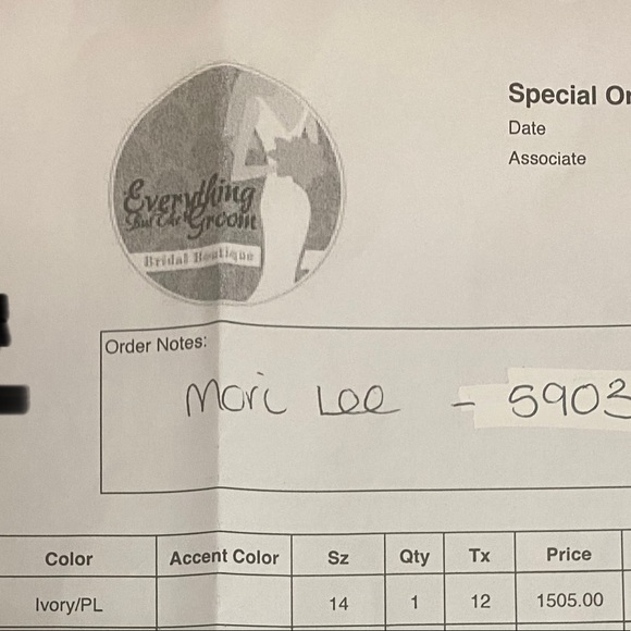 Brand new Wedding Dress - Picture 5 of 5